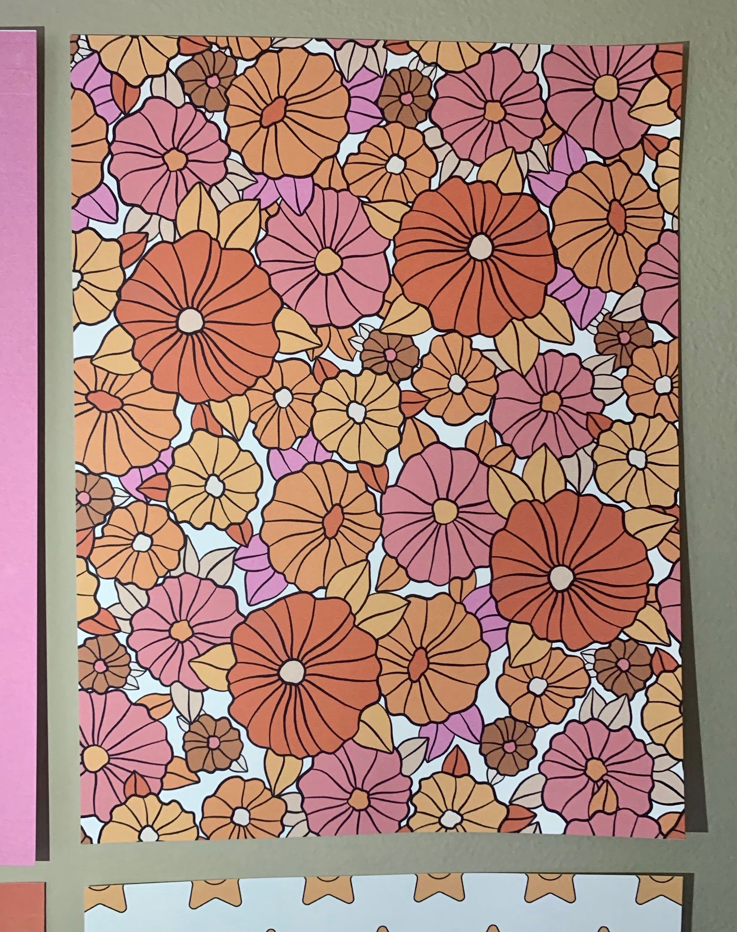 Summer Flowers Print
